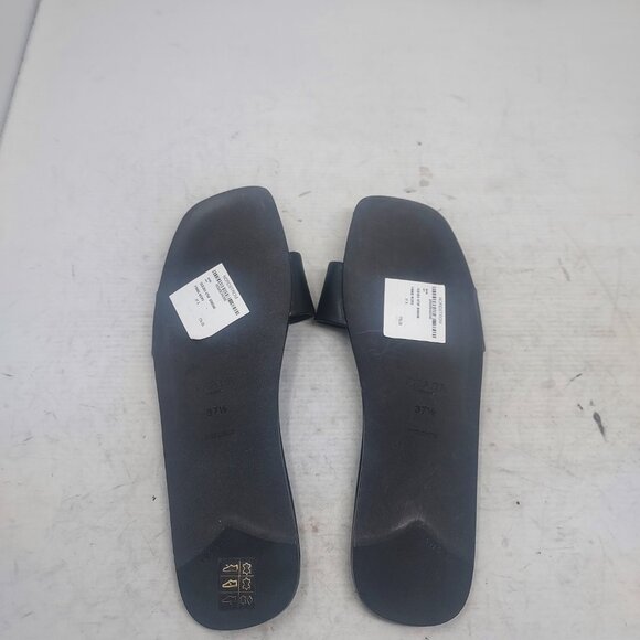 Prada Black Triangle Logo Slide Sandal - Picture 2 of 11